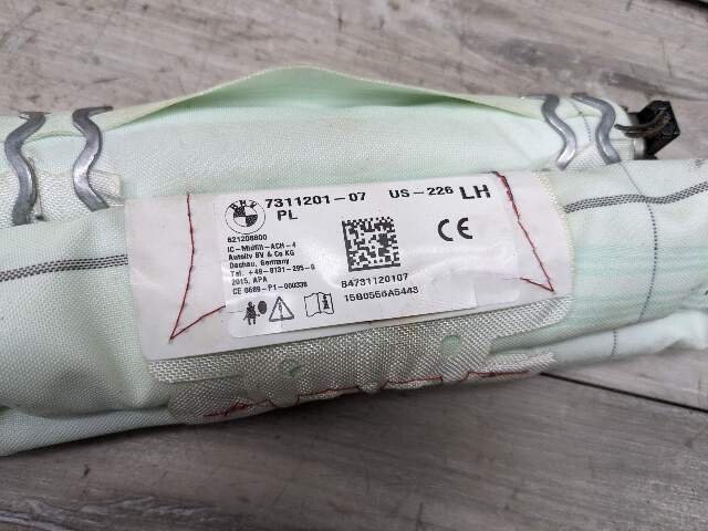 OEM BMW F30 F36 F80 M3 328 335 435 Left Driver Roof Head Curtain Air Bag Airbag