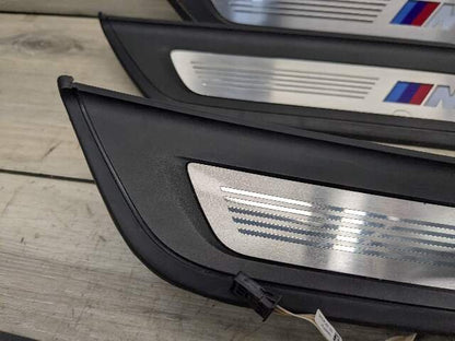 *17-20 OEM BMW G30 M550 Front Rear Left Right Light Door Sill Plate Molding Trim