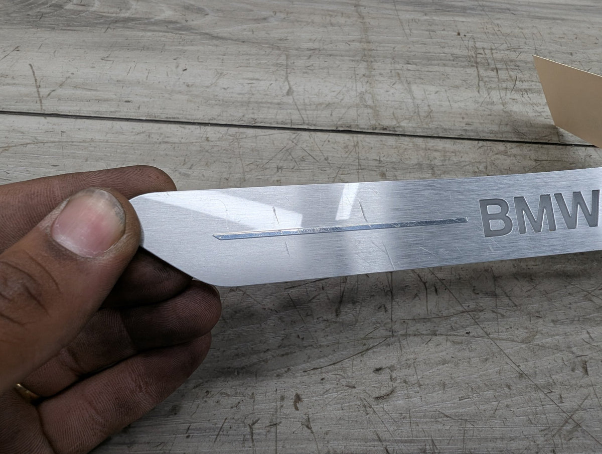 2019-2026 OEM BMW G05 G06 G07 X5 X7 Rear Left Driver Side Door Sill Entrance Scuff Plate