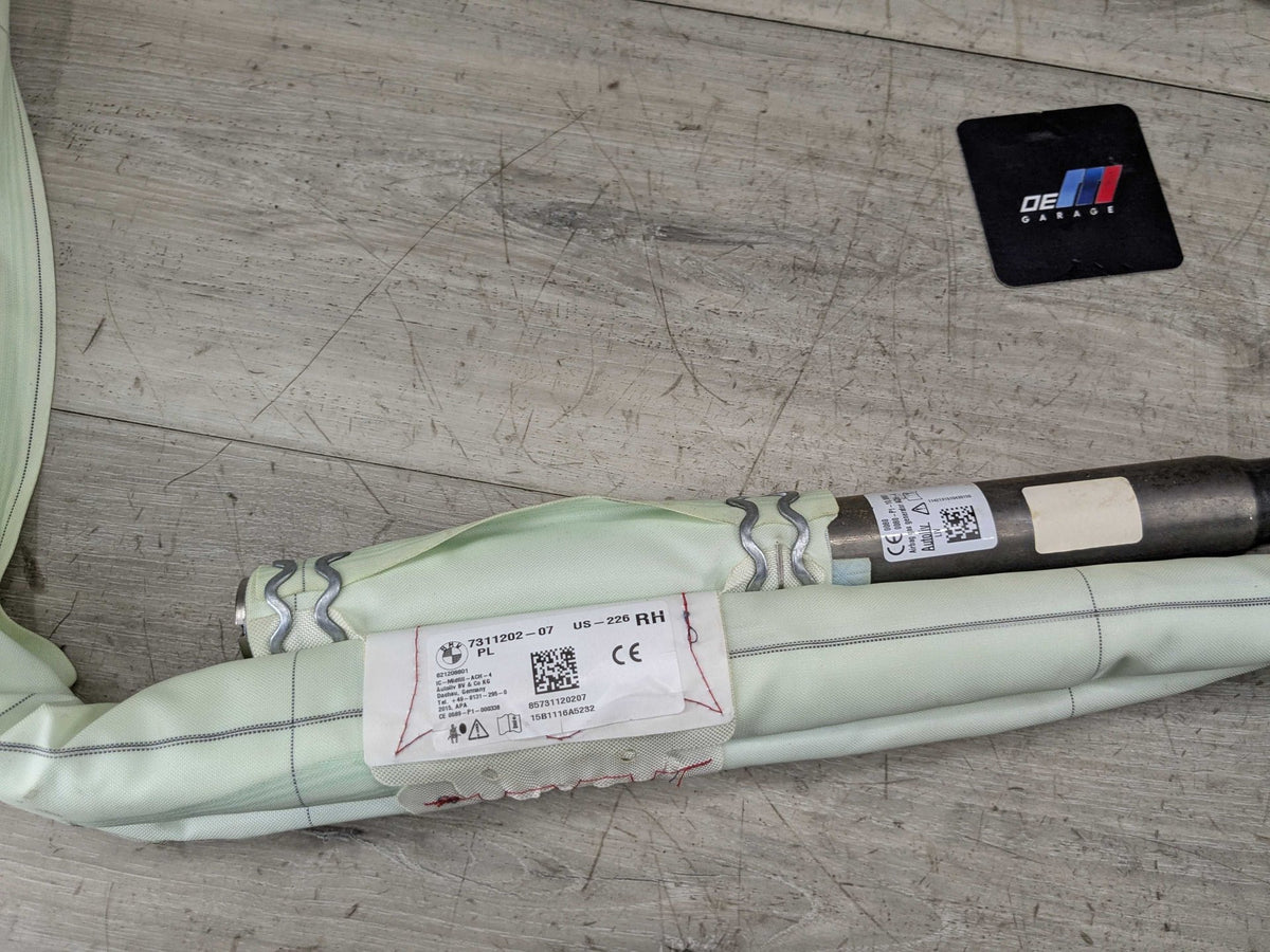 OEM BMW F30 F36 F80 M3 335 435 Right Passenger Roof Head Curtain Air Bag Airbag