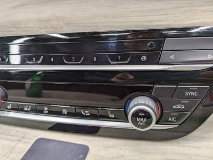 OEM BMW G01 G02 F97 X3 AC Switch Heater Climate Control Panel Radio Media Button
