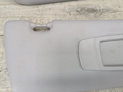 14-18 OEM BMW F15 F85 X5 X5M Left Right Interior Sun Visor Leather PAIR