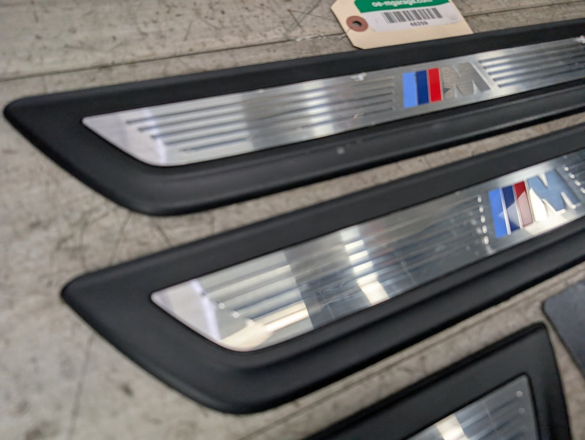 OEM BMW F25 F26 X3 X4 M SPORT Front Rear Left Right Door Sill Cover Trims SET