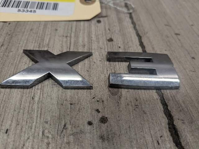 2020 - 2024 BMW X3 F97 Liftgate Trunk Lid Badge / Letters 8070536 S58