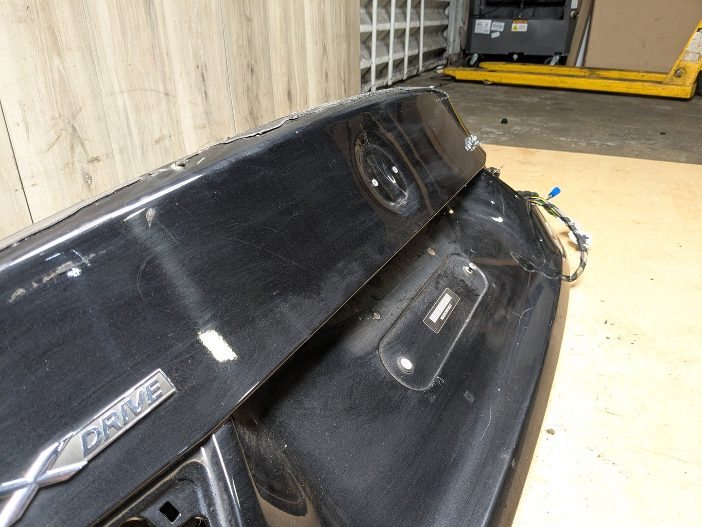 14-20 OEM BMW F32 428 430 435 440 Rear Trunk Lid Panel Deck Shell Black 475 BLACK SAPPHIRE METALLIC (475)