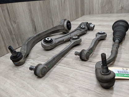 13-17 OEM AUDI A5 S5 Front Right Passenger Upper Lower Control Arm w Tie Rod SET
