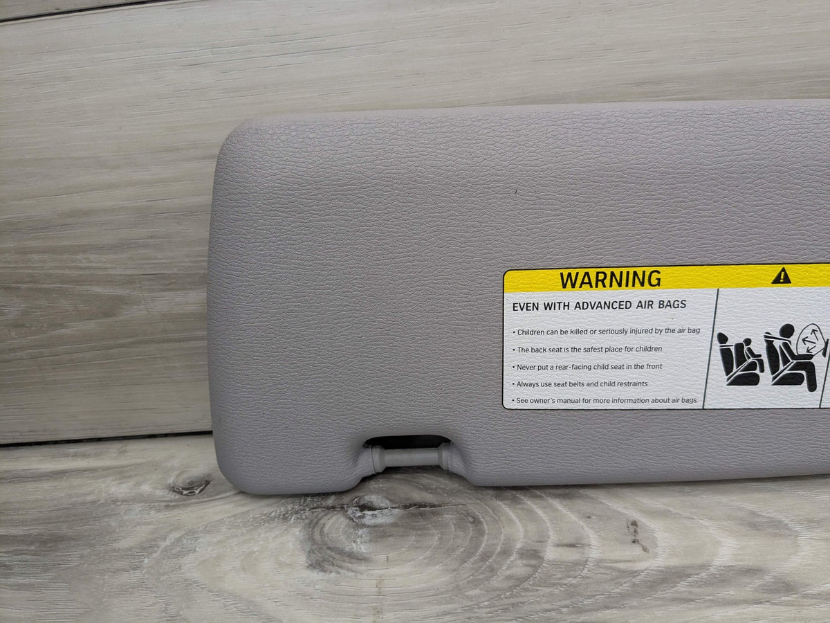 *14-18 OEM BMW F15 F85 X5 Left Right Interior Sun Visor Leather SET