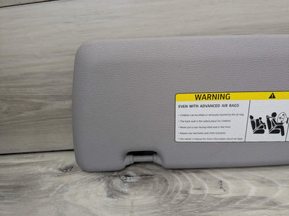 *14-18 OEM BMW F15 F85 X5 Left Right Interior Sun Visor Leather SET