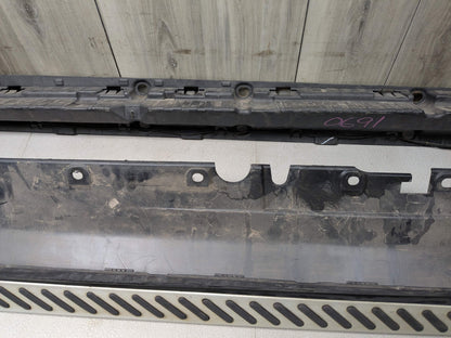 OEM BMW F15 X5 Left Driver Running Step Board Side Skirt Rocker Panel w Bracket