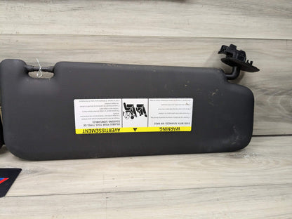 18-24 OEM BMW G01 G02 F97 X3 X4 Left Driver Right Passenger Side Sun Visor Black
