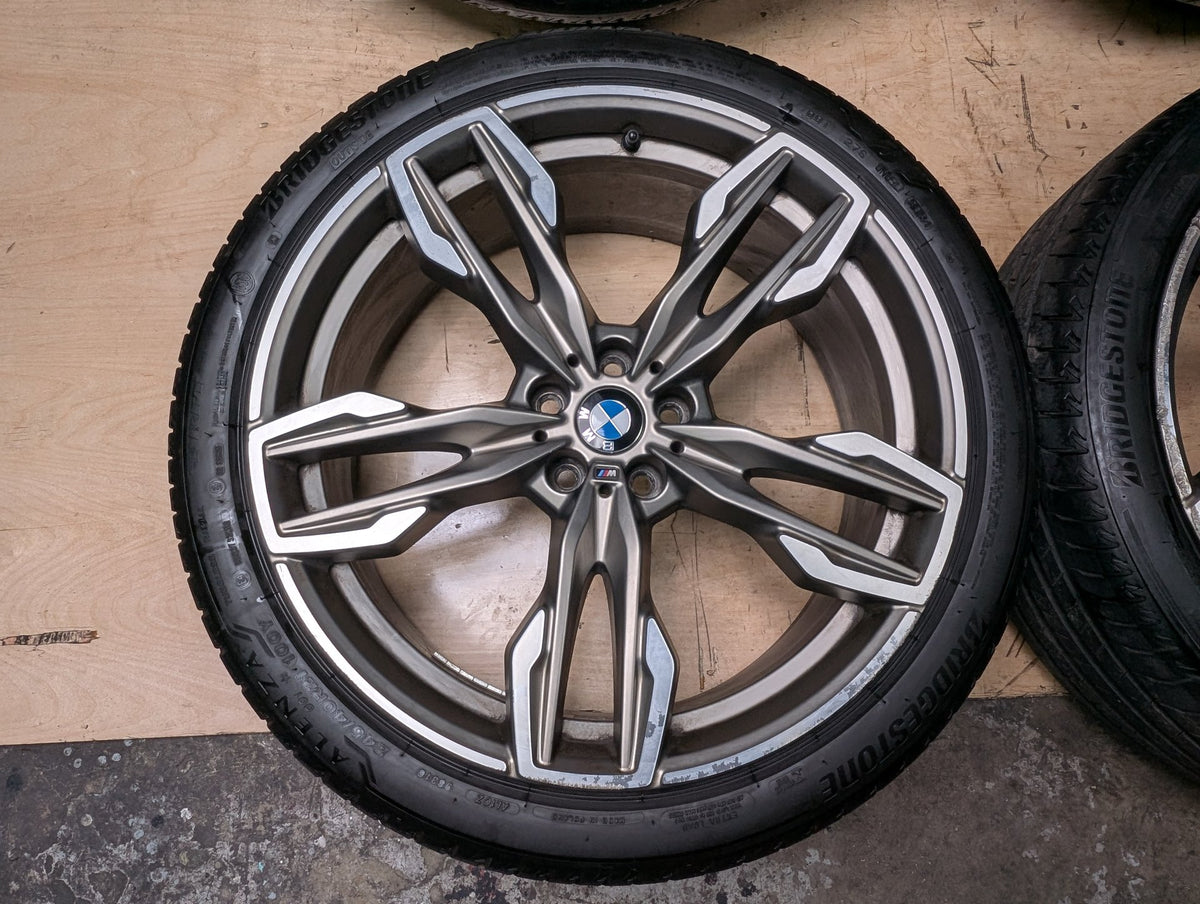 18-24 OEM BMW F97 G01 G02 X3 X4 Rims Wheels 21x9.5/8.5 ET:30/43 Style 718M SET