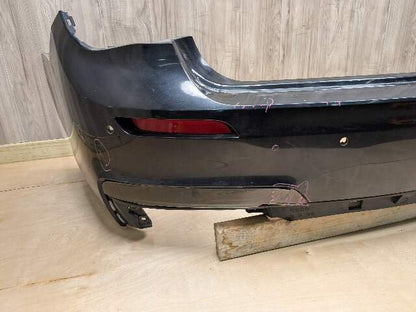 *13-15 OEM BMW F01 F02 740 750 M SPORT Rear Bumper Cover PDC Holes Black