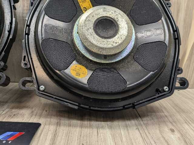 12-19 OEM BMW F16 F26 X4 X6 Left Right Side Sub Subwoofer Audio Speaker SET HIFI