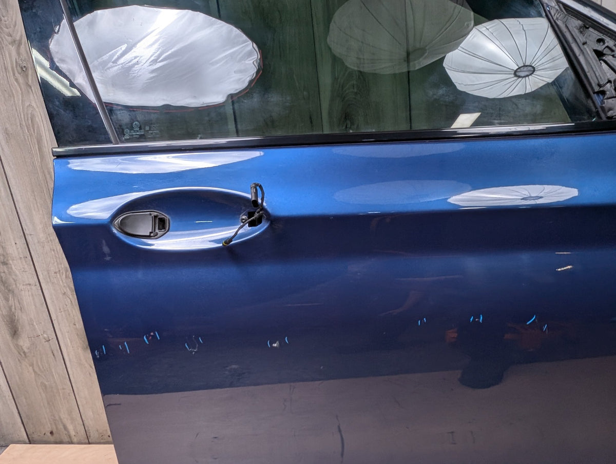 18-24 OEM BMW F97 G01 X3 X3M Front Right Passenger Door Shell Panel Blue C1M