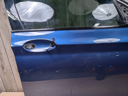 18-24 OEM BMW F97 G01 X3 X3M Front Right Passenger Door Shell Panel Blue C1M
