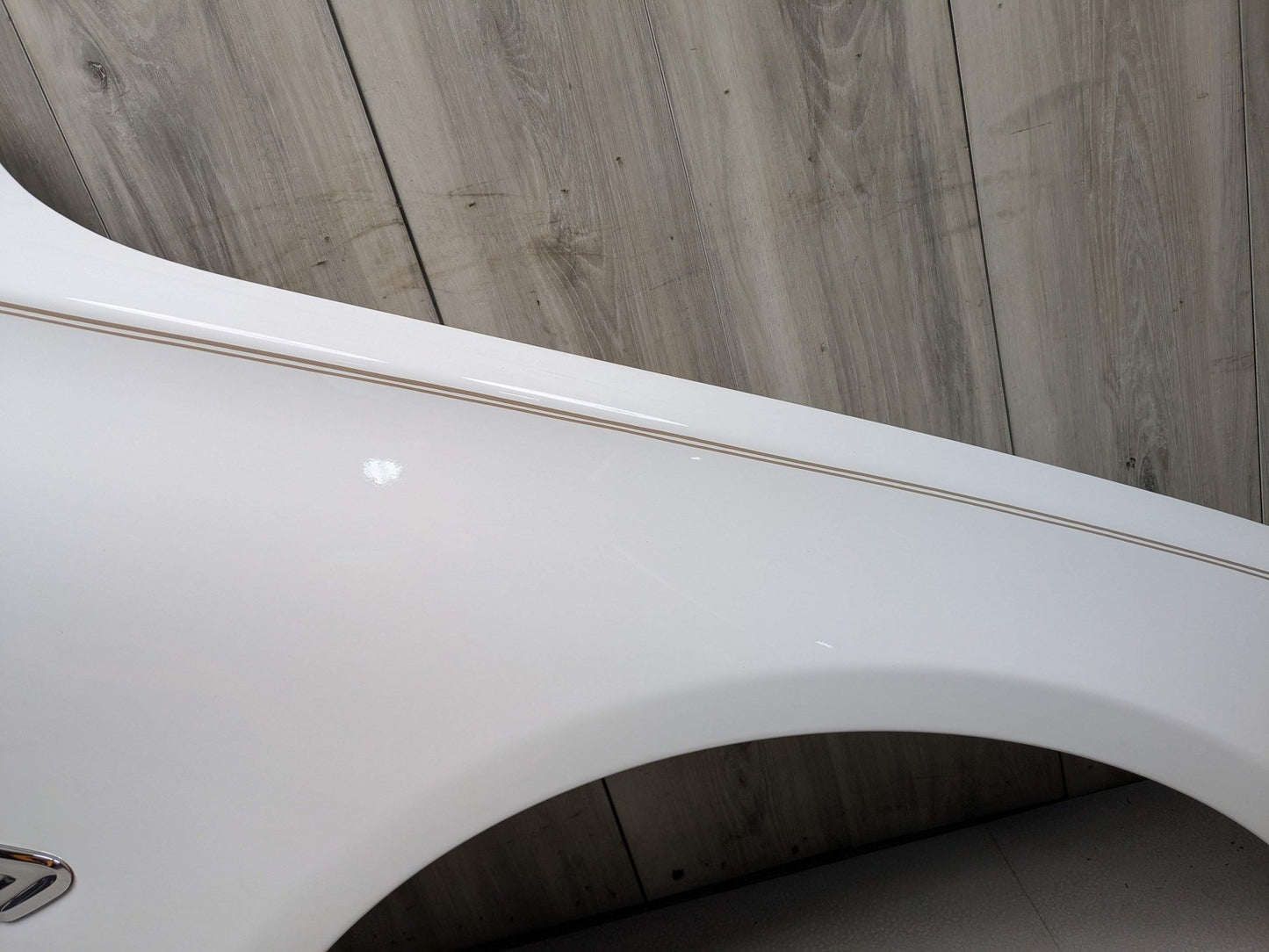 09-15 OEM BMW F01 F02 740 750 Front Right Passenger Side Fender Panel White 300 White ALPINWEISS III (300)
