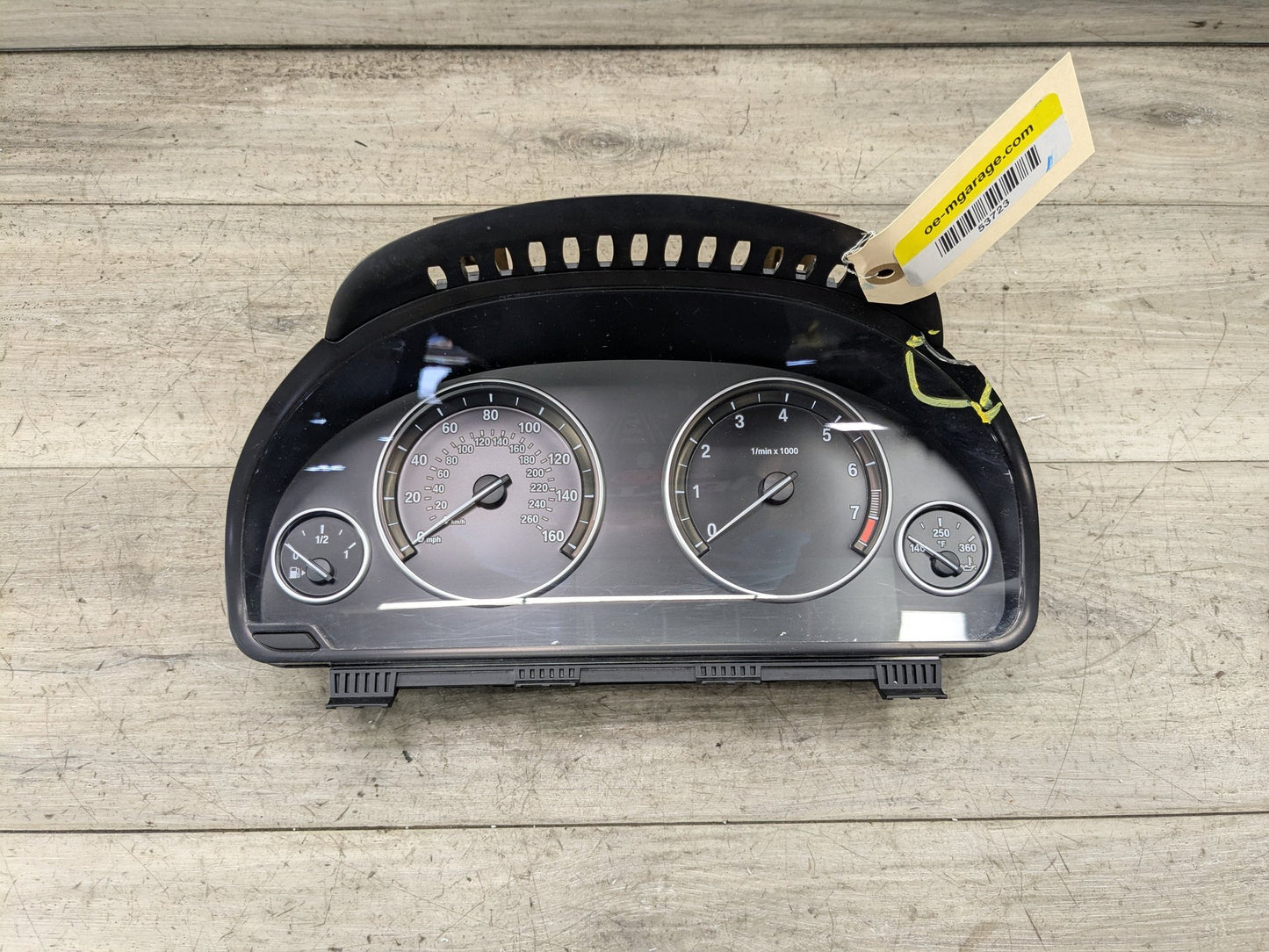 2011-2016 BMW 528i F10- Instrument Cluster Speedometer PN: 9291412
