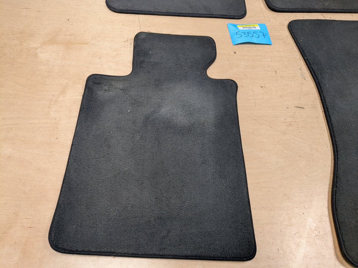 2017-2023 BMW M550i G30 Front Rear Left Right Mat Carpet Floor Mats SET 8090551 OEM BMW F90 G30 530 540 550 M5 Front Rear Left Right Carpet Floor Mats SET Black OEM