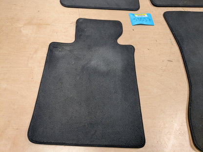 2017-2023 BMW M550i G30 Front Rear Left Right Mat Carpet Floor Mats SET 8090551 OEM BMW F90 G30 530 540 550 M5 Front Rear Left Right Carpet Floor Mats SET Black OEM