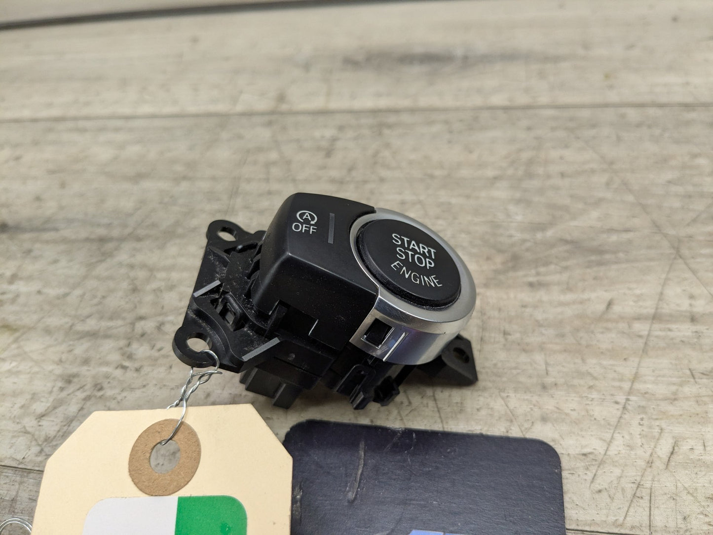 14-19 OEM BMW F15 F16 F85 F86 X5 Engine Ignition Auto Start Stop Switch Button