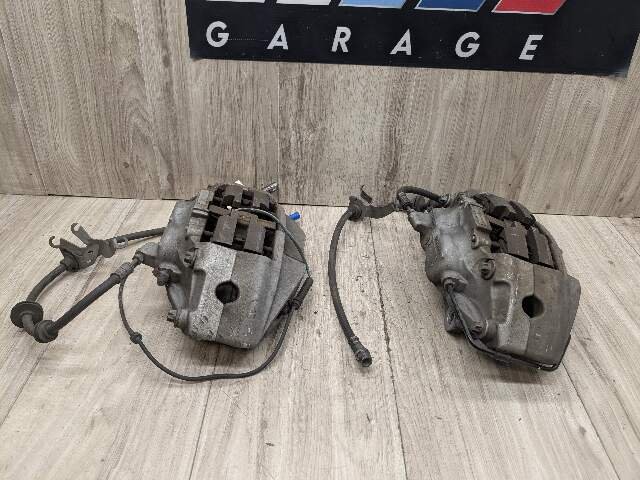 16-22 OEM BMW G11 G12 Front Left Right Driver Passenger Brake Caliper Gray SET