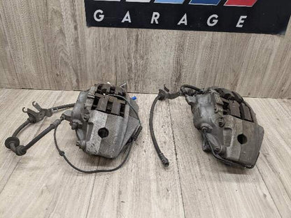 16-22 OEM BMW G11 G12 Front Left Right Driver Passenger Brake Caliper Gray SET