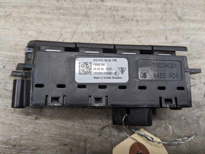 10-16 OEM Porsche Panamera Right Passenger Seat Adjustment Switch Button Panel