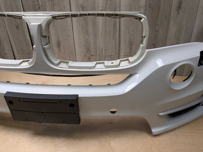 NOTE* 14-18 OEM BMW F15 X5 Front Bumper Cover Panel White 300 White ALPINWEISS III (300)