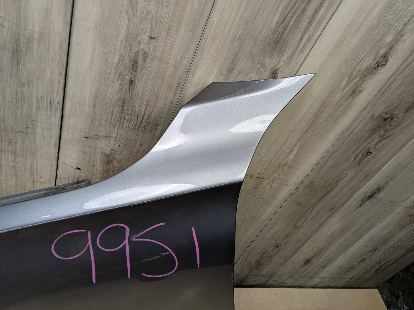 *OEM BMW F01 F02 740 750 760 B7 Front Right Passenger Fender Panel Gray A52 SPACEGRAU METALLIC (A52)