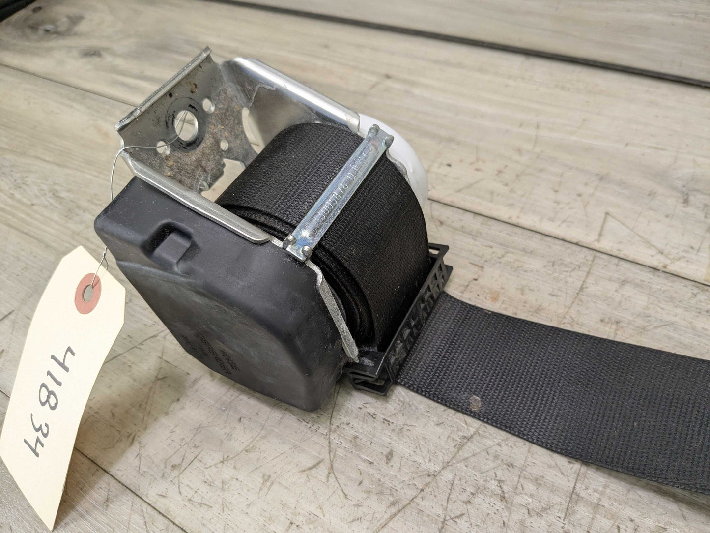 16-22 OEM BMW F48 X1 Rear Right Passenger Seatbelt Seat Belt Retractor Black