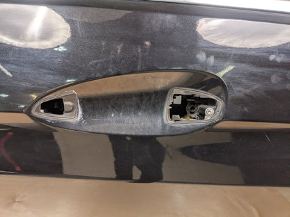 OEM Mercedes W212 E350 E400 E550 Rear Left Driver Door Shell Panel Black 197 (Obsidian black- Metallic finish)