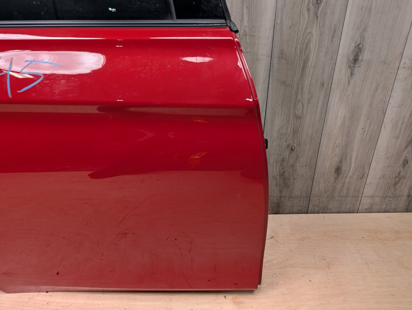 OEM BMW F30 F80 328 330 335 340 M3 Rear Right Passenger Door Shell Panel Red MELBOURNEROT METALLIC (A75)