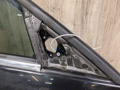 OEM Mercedes W212 E350 E400 E550 Front Right Passenger Door Shell Panel Black 197 (Obsidian black- Metallic finish)