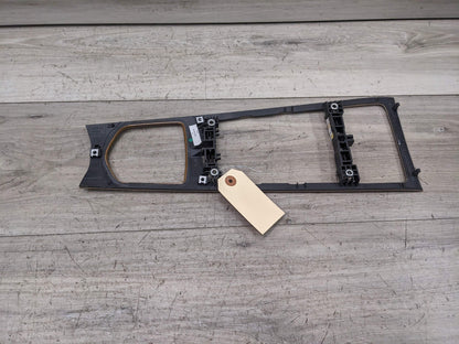 10-16 OEM Porsche Panamera Front Center Console Bezel Trim Wood