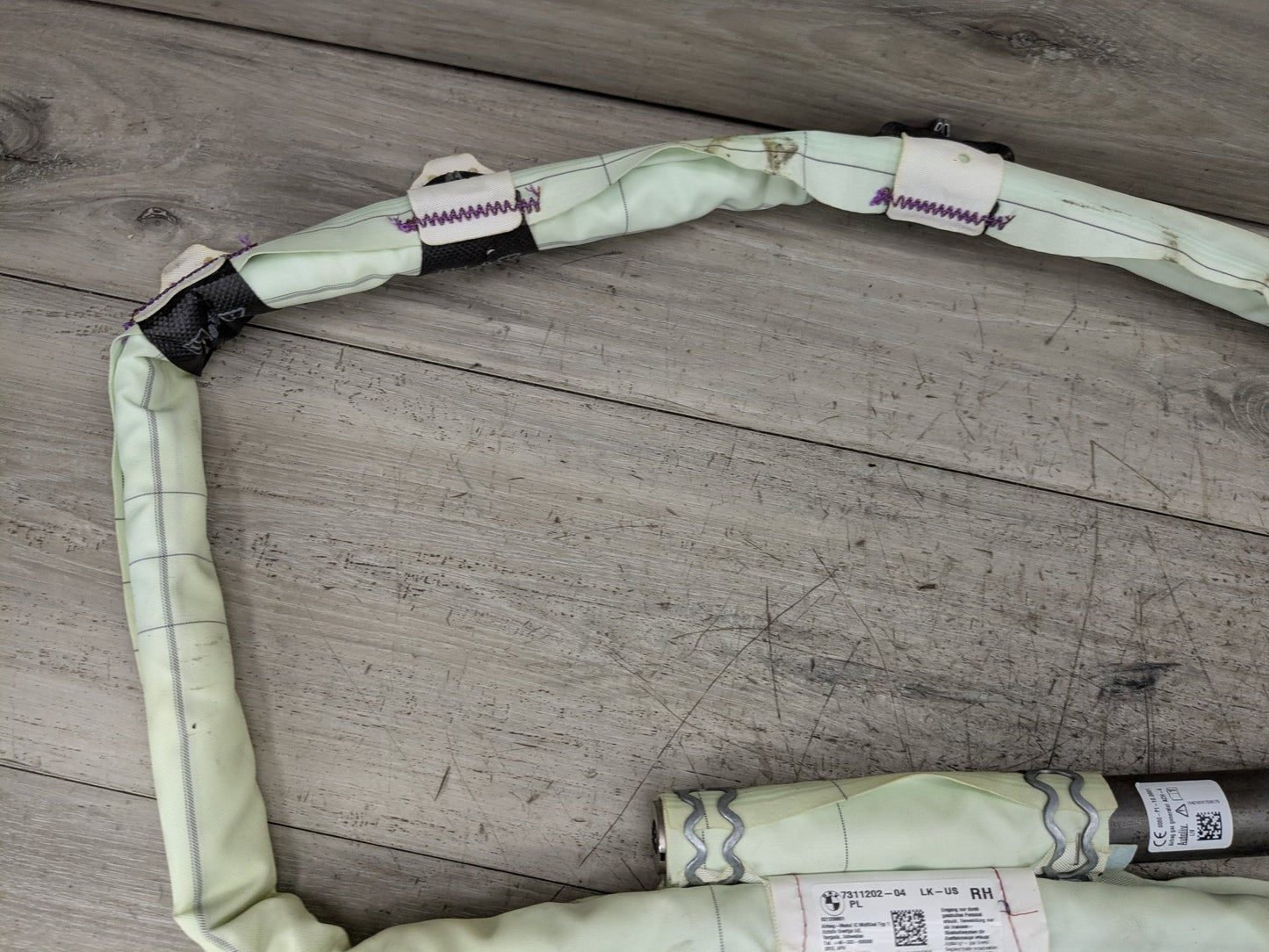 OEM BMW F30 F36 F80 M3 335 435 Right Passenger Roof Head Curtain Air Bag Airbag