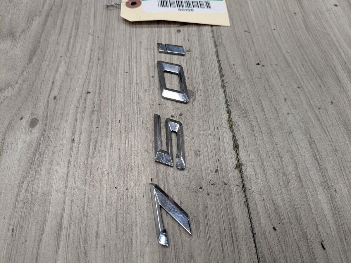 16-22 OEM BMW G11 G12 750i Front Fender 750i Liftgate Trunk Lid Badge/ Letters