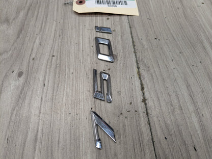 16-22 OEM BMW G11 G12 750i Front Fender 750i Liftgate Trunk Lid Badge/ Letters