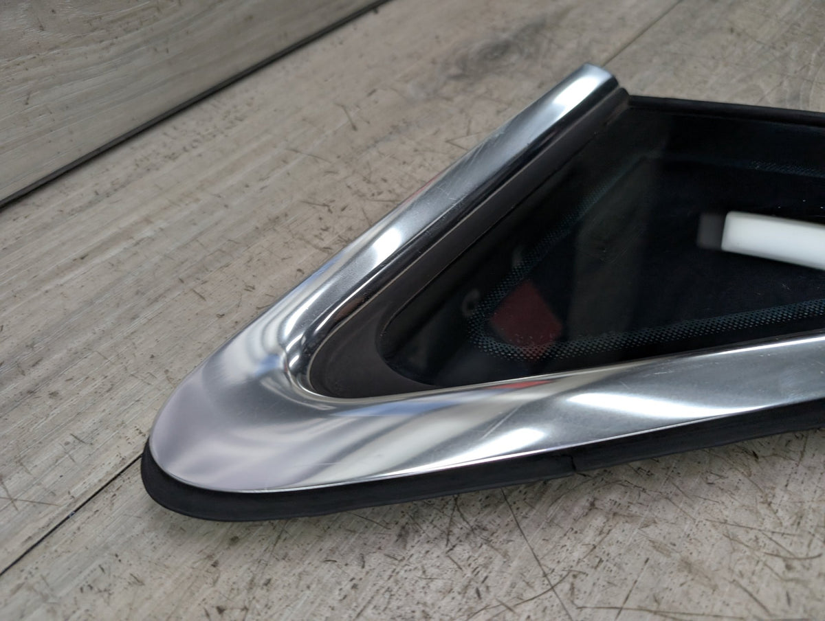 17-19 OEM AUDI A4 B9 S4 Rear Left Driver Side Quarter Window Glass