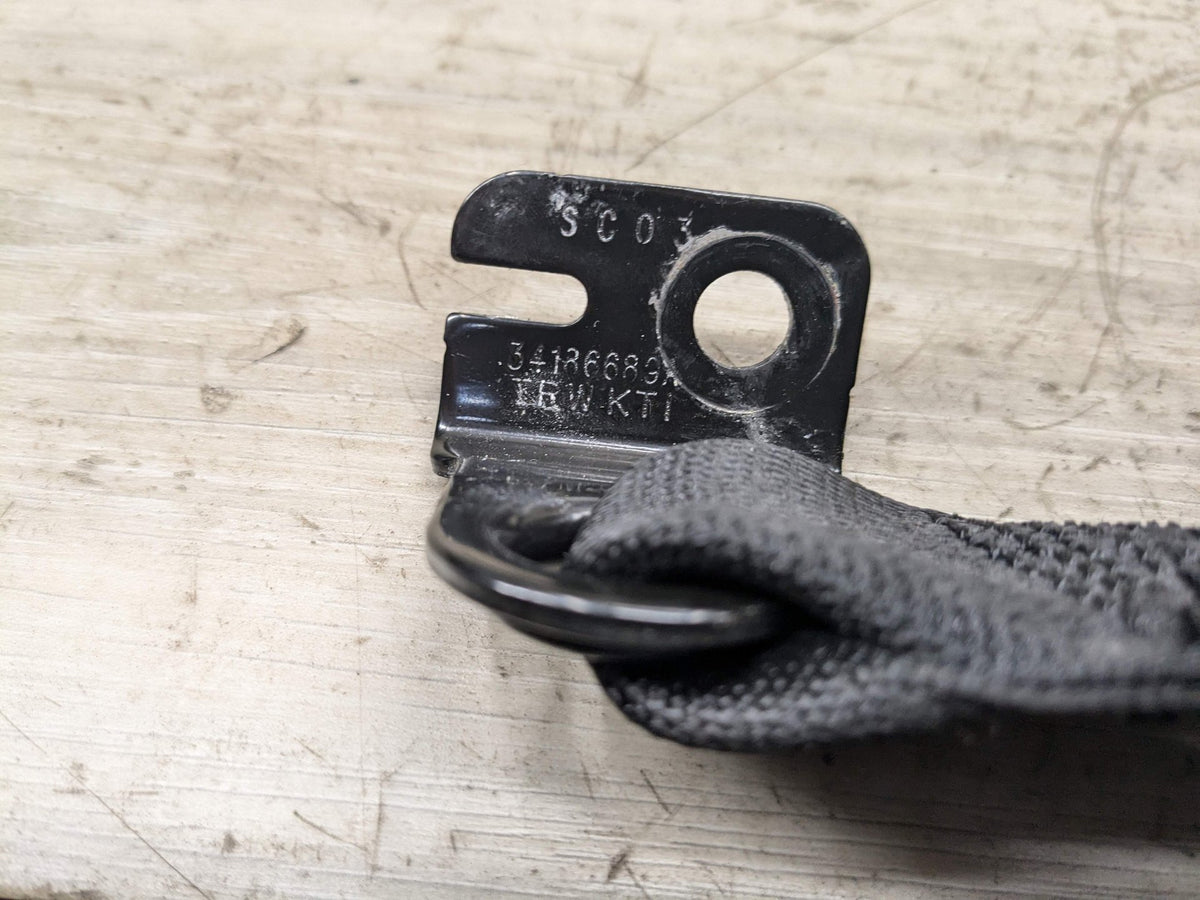16-22 OEM BMW F48 X1 Rear Left Driver Side Seatbelt Seat Belt Retractor Black
