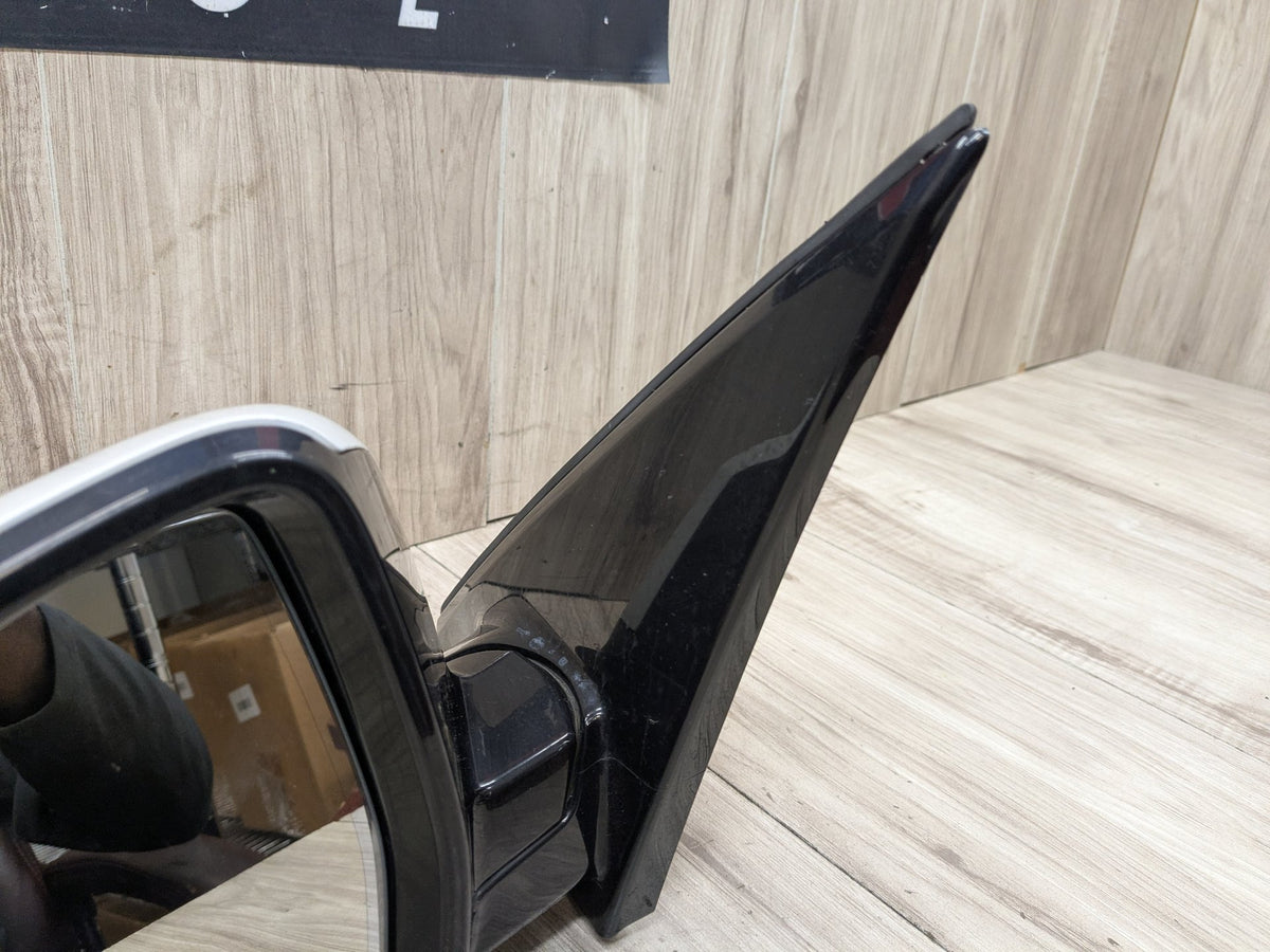 14-18 OEM BMW F15 X5 Left Driver Mirror Auto Dip Heated Shadow Line White