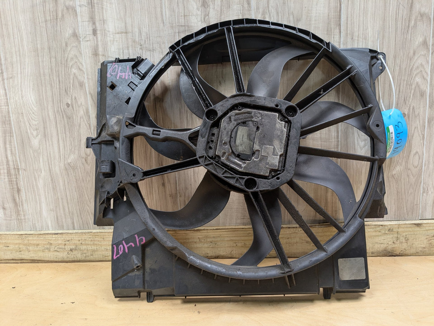 07-13 OEM BMW E82 E90 E92 335 Engine N54 N55 Radiator Cooling Auxiliary Fan 600W