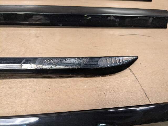 OEM BMW G12 740 750 M760 Lower Left Right Side Door Molding Strip Trim SET Black