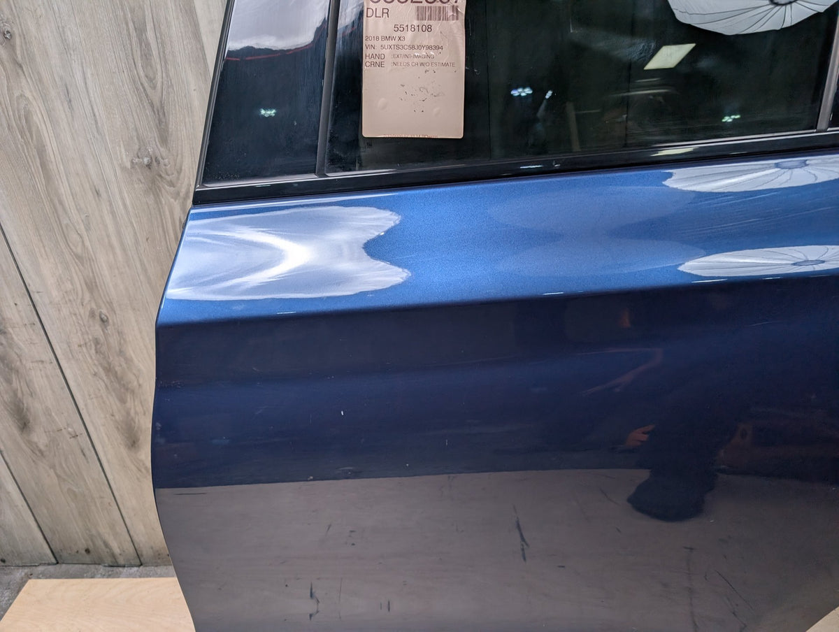 18-24 OEM BMW F97 G01 X3 X3M Rear Left Driver Side Door Shell Panel