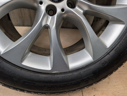 *14-18 OEM BMW F15 X5 Wheel Rim 19x9 ET48 5x120 V-Spoke Style 450
