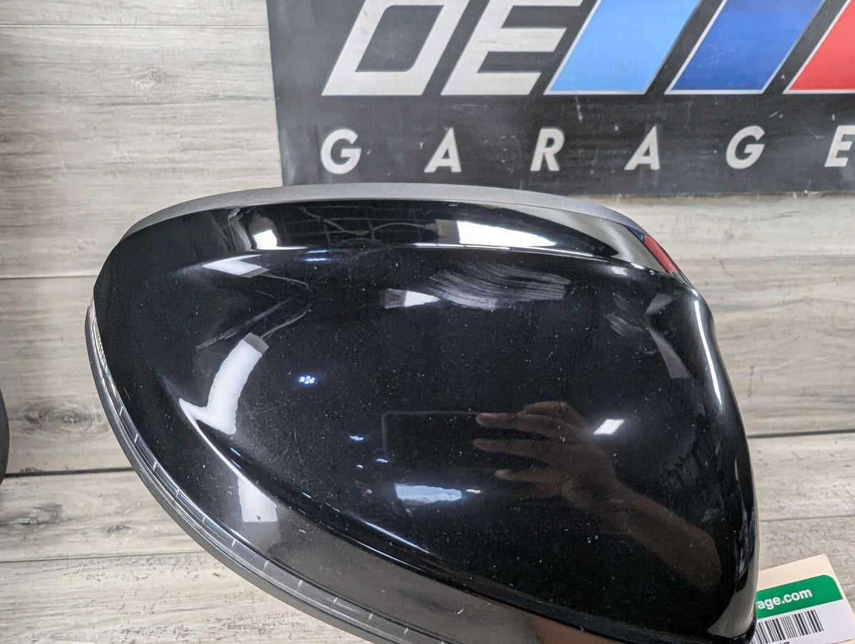 17-19 OEM AUDI A4 B9 Front Right Passenger Door Side Mirror Black