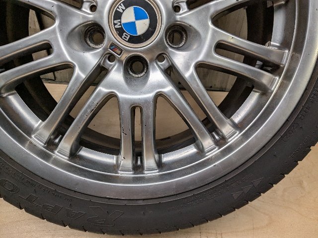 01-06 OEM BMW E46 M3 Wheel Rim 18x8" ET47 5x120 M Double Spoke Style 67"