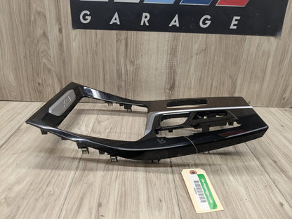 18-21 OEM BMW G01 G02 X3 X4 Center Console Interior Trim Oak Dark High Gloss