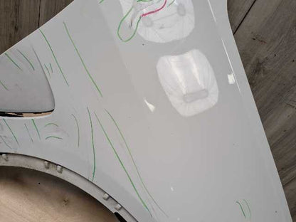 *NOTE* 14-18 OEM BMW F15 X5 Front Right Passenger Side Fender Panel White 300