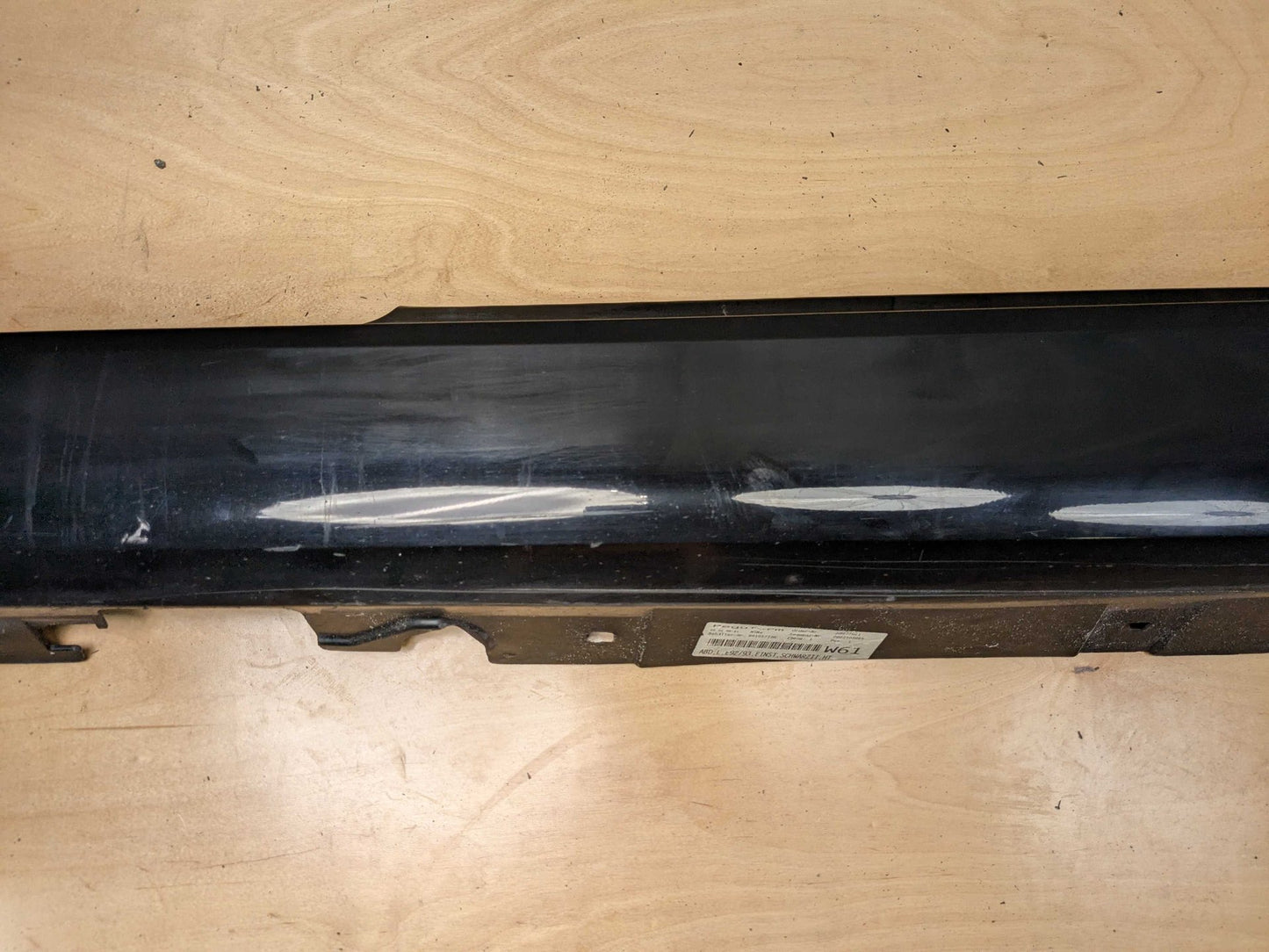 07-13 OEM BMW E92 E93 328 335 M SPORT Left Driver Side Skirt Rocker Panel Black