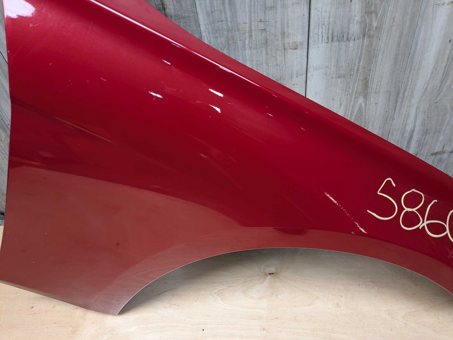 12-18 OEM BMW F30 F31 328 330 335 340 Right Passenger Side Fender Panel Red A75 MELBOURNEROT METALLIC (A75)